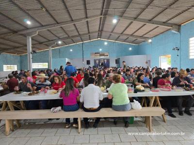 Rio Bonito do IguaÃ§u - Festa N.S. Aparecida atraÃ­ FiÃ©is em Barra Mansa do IguaÃ§u